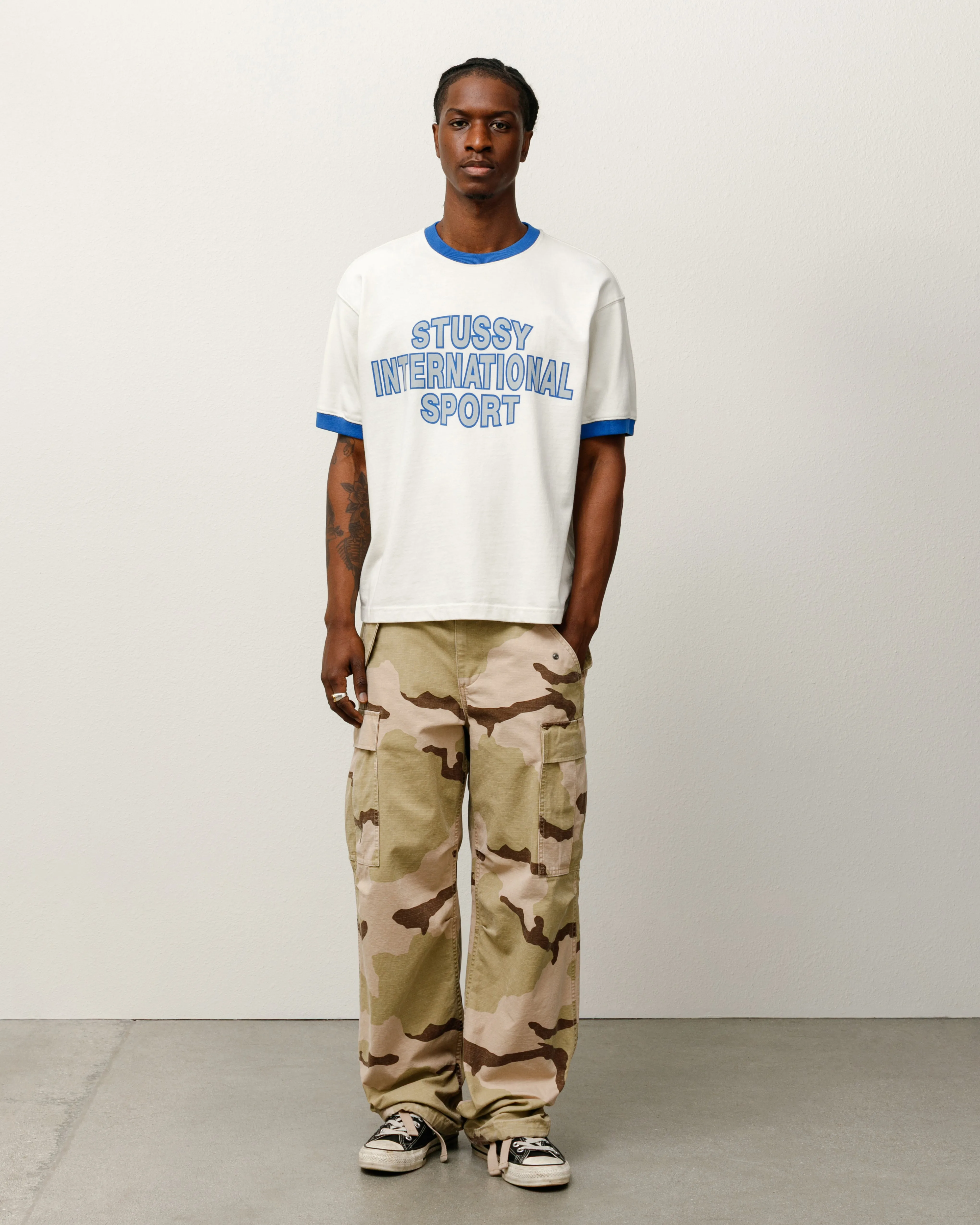 STÜSSY SPORT RINGER TEE | Parallel