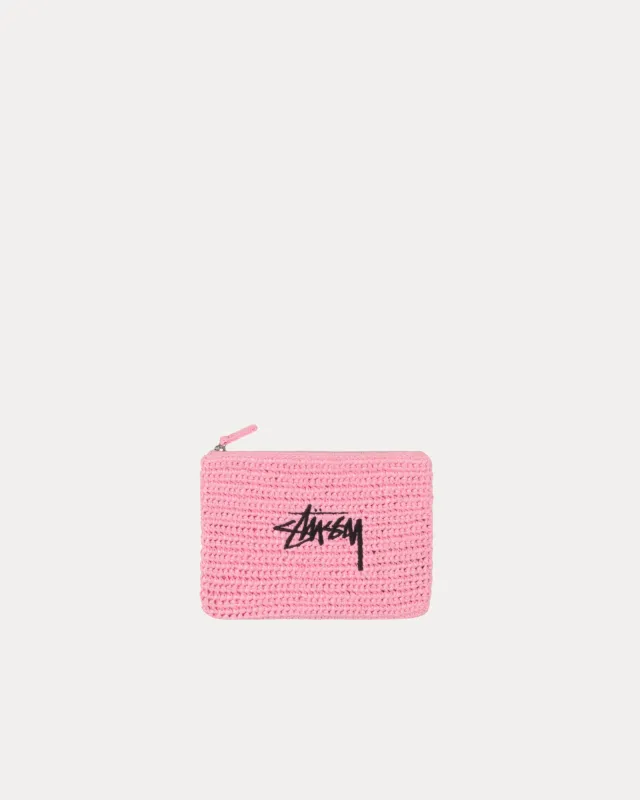 WOVEN ZIP POUCH made by Stussy
