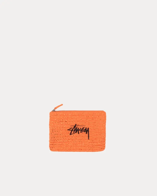 WOVEN ZIP POUCH made by Stussy