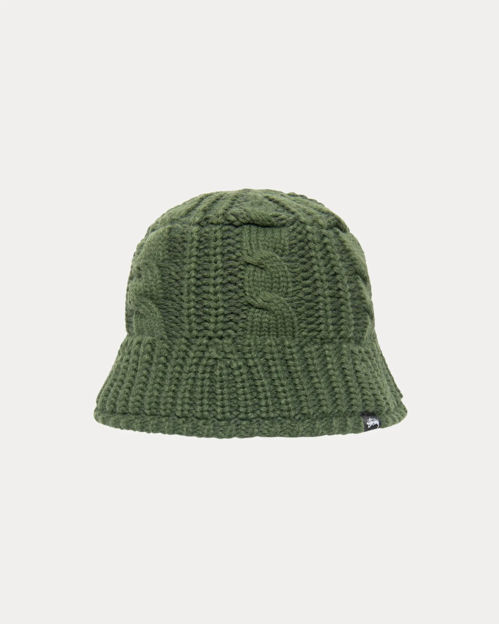BUCKET HAT CABLE KNIT sold by Stussy