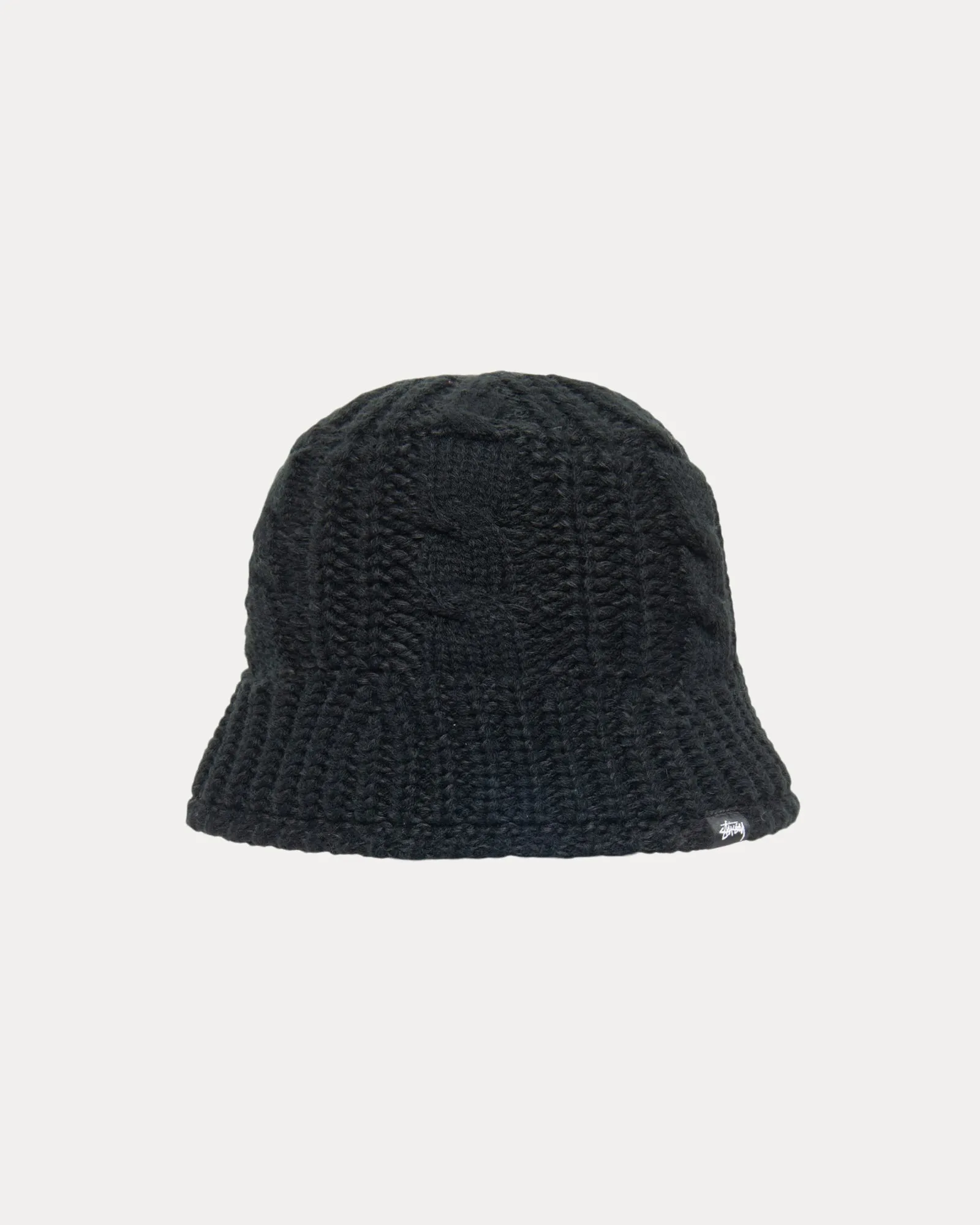 BUCKET HAT CABLE KNIT sold by Stussy