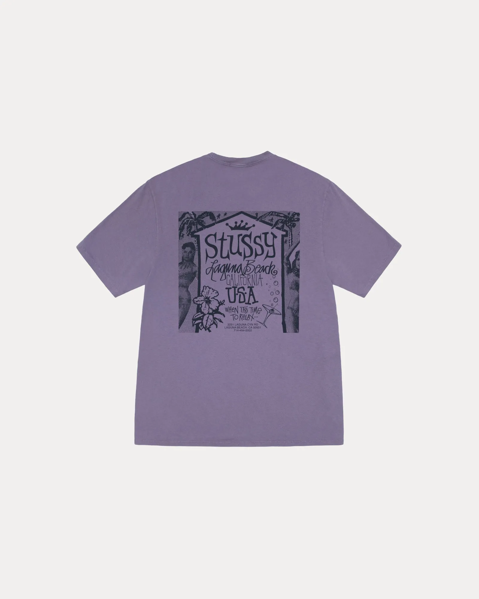 BEACH HOUSE TEE PIGMENT DYED sold by Stussy product image thumbnail 2