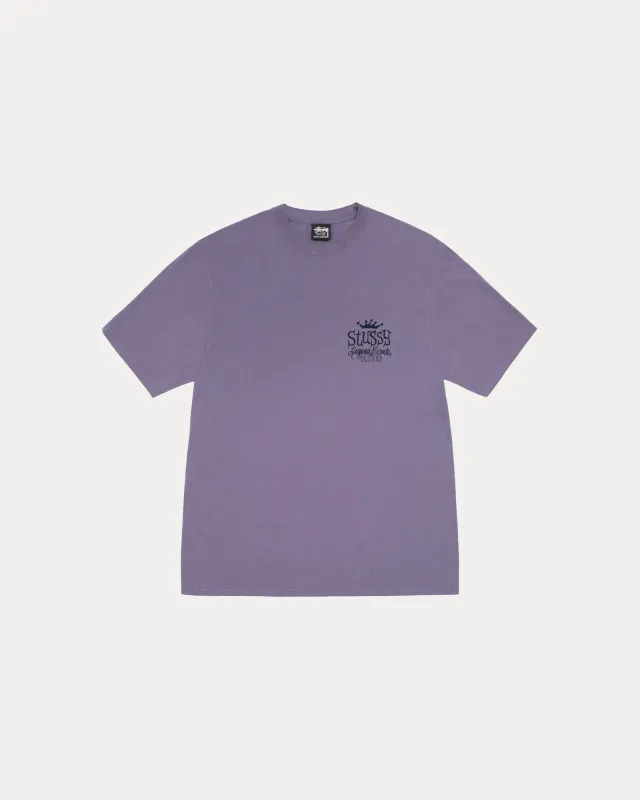 BEACH HOUSE TEE PIGMENT DYED sold by Stussy