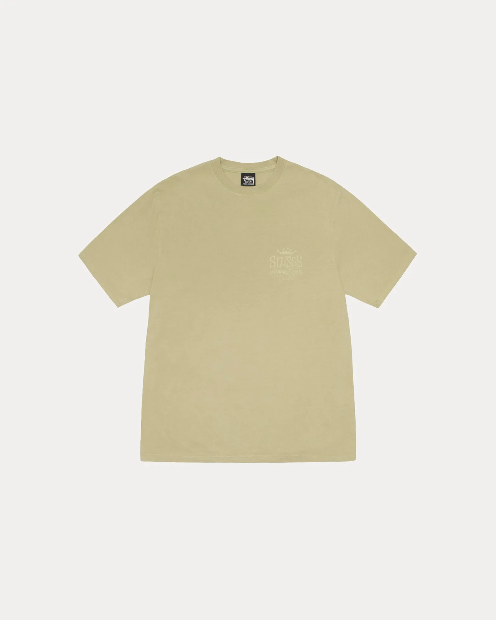 BEACH HOUSE TEE PIGMENT DYED sold by Stussy