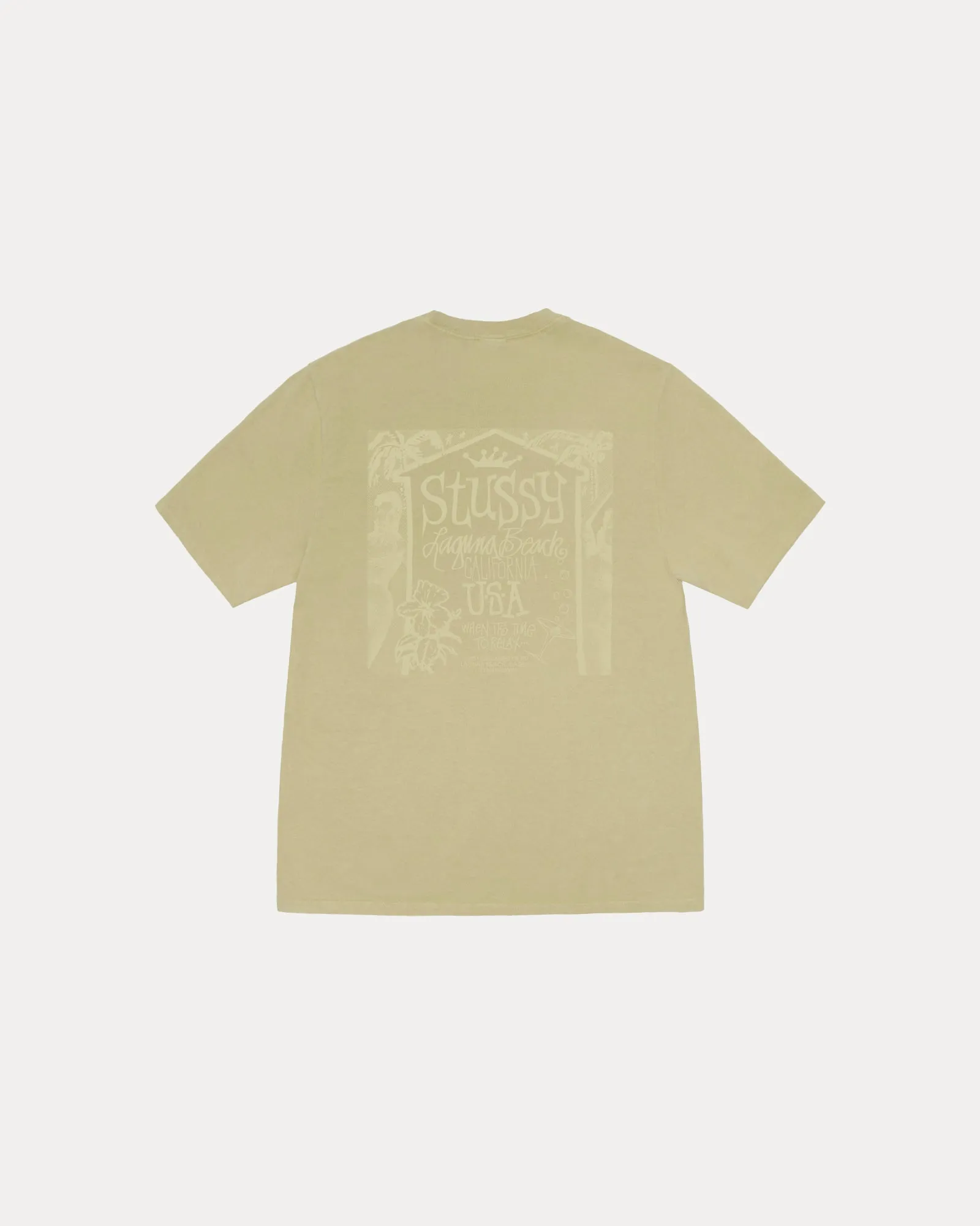 BEACH HOUSE TEE PIGMENT DYED sold by Stussy product image thumbnail 2
