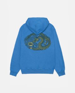 MOSAIC DRAGON HOODIE PIGMENT DYED sold by Stussy