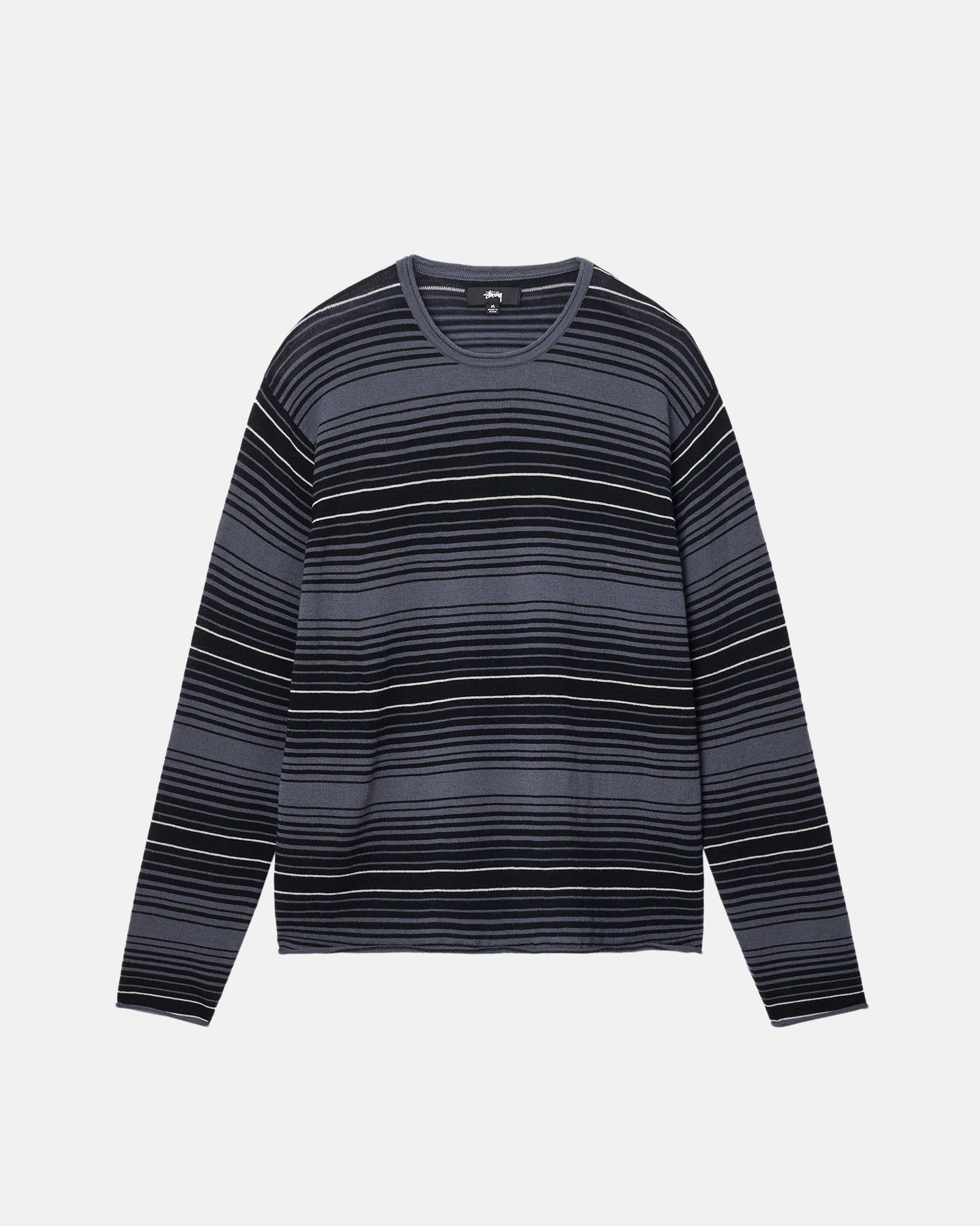 HORIZONTAL STRIPE SWEATER sold by Stussy
