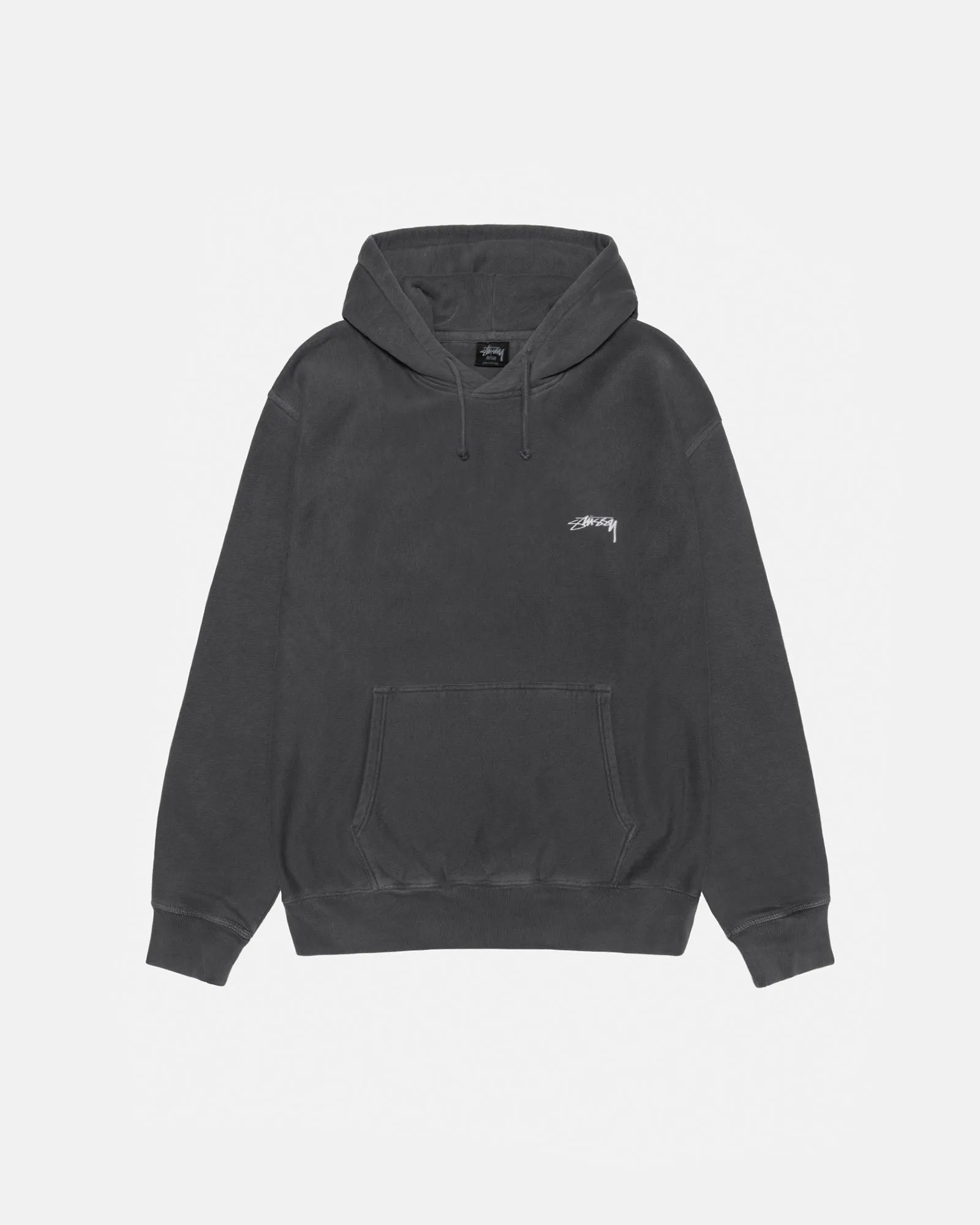 SMOOTH STOCK HOODIE PIGMENT DYED sold by Stussy