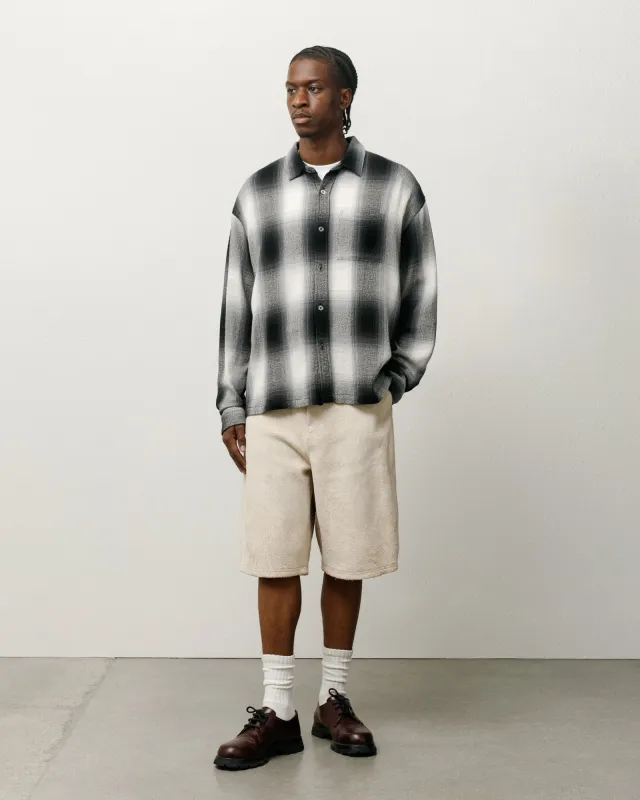 LOOSE WEAVE PLAID SHIRT sold by Stussy