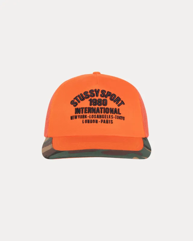 TRUCKER INTERNATIONAL SNAPBACK made by Stussy