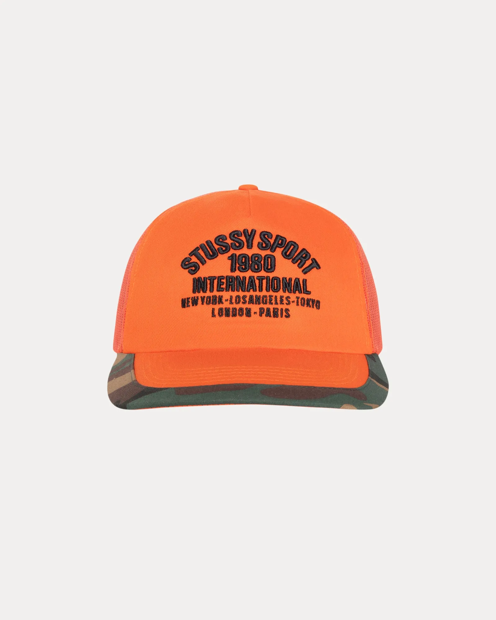 TRUCKER INTERNATIONAL SNAPBACK sold by Stussy