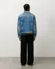 TRUCKER JACKET DENIM sold by Stussy