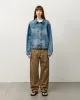 TRUCKER JACKET DENIM sold by Stussy