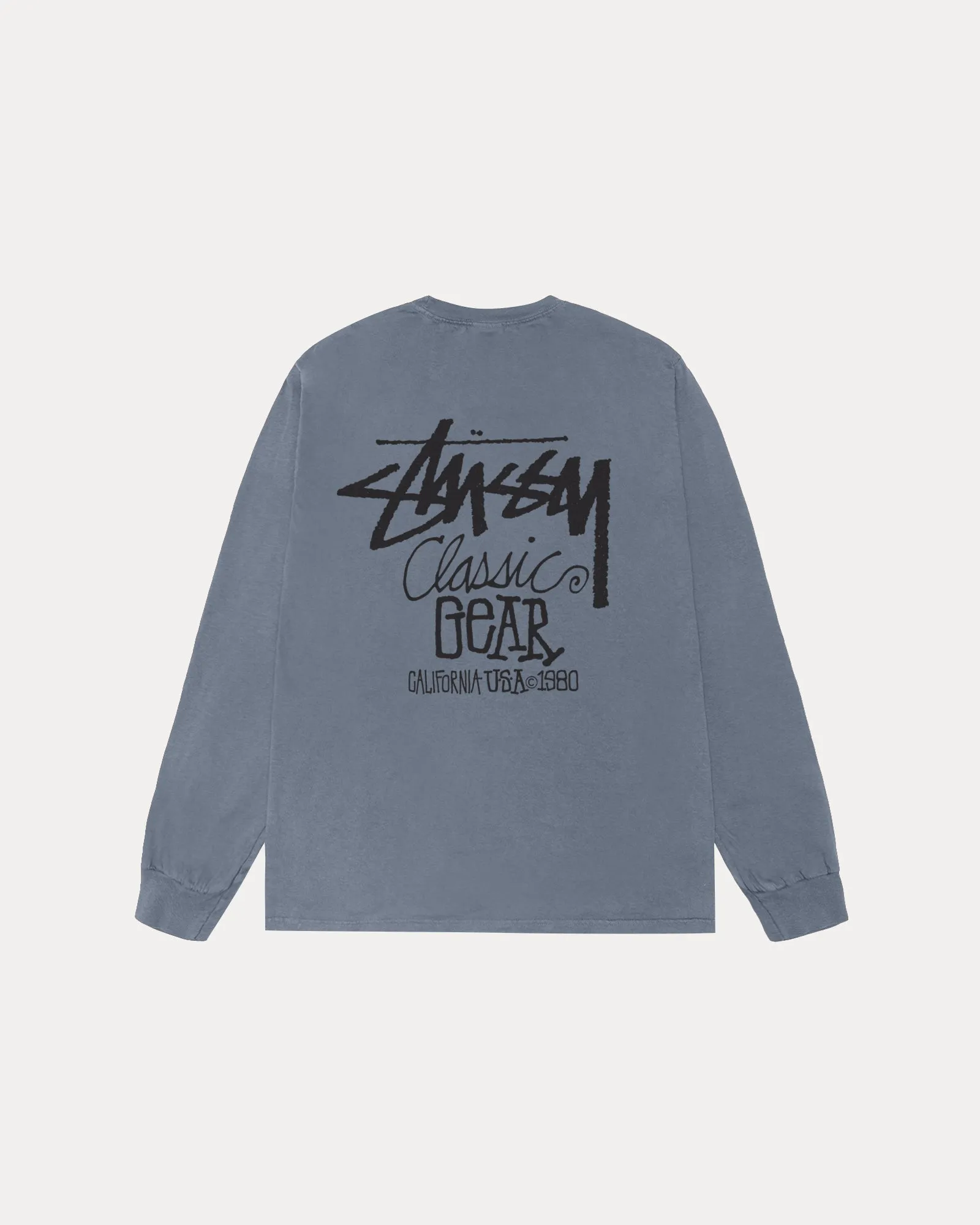 CLASSIC GEAR LS TEE PIGMENT DYED sold by Stussy