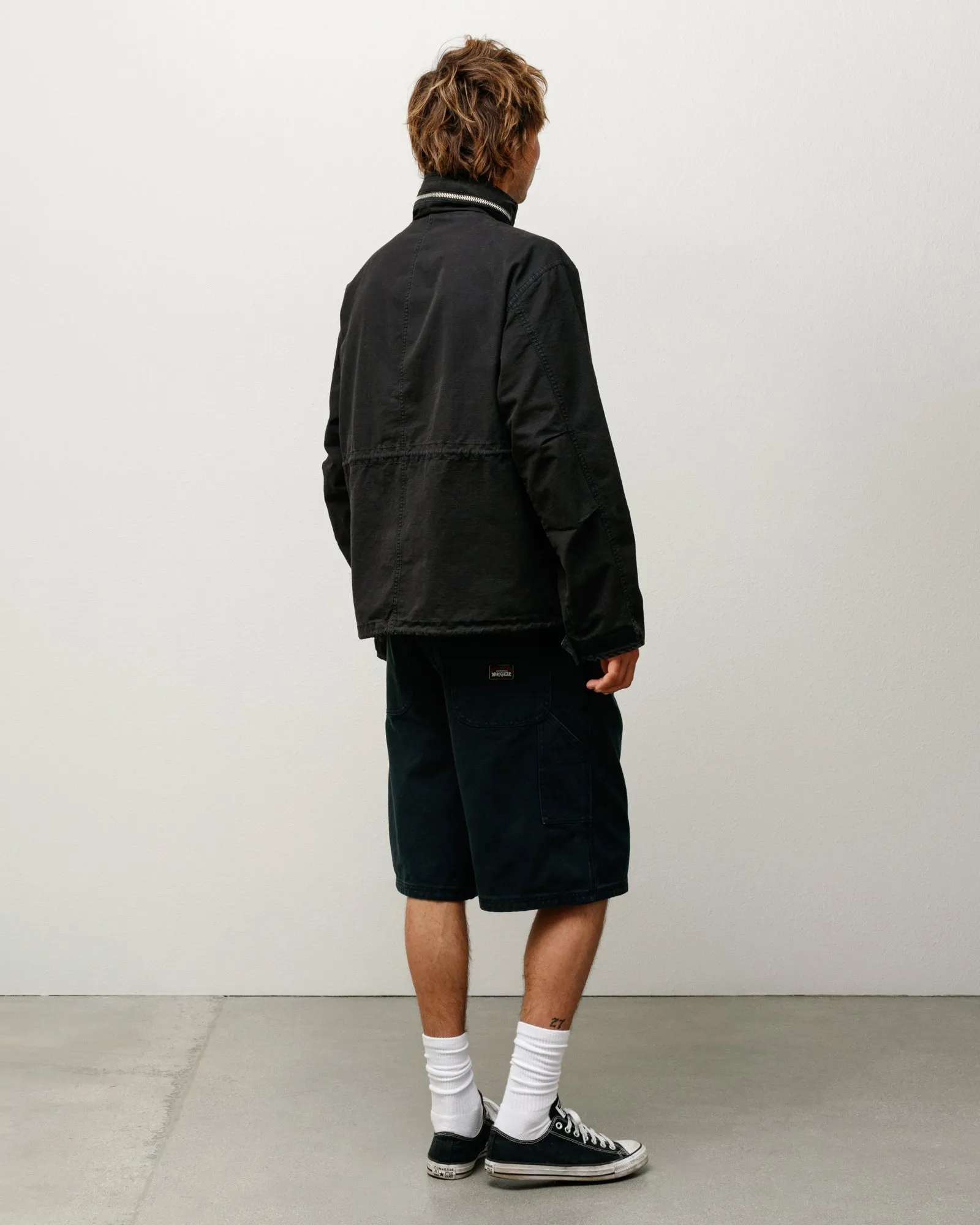 WASHED CANVAS WORK SHORT sold by Stussy product image thumbnail 2