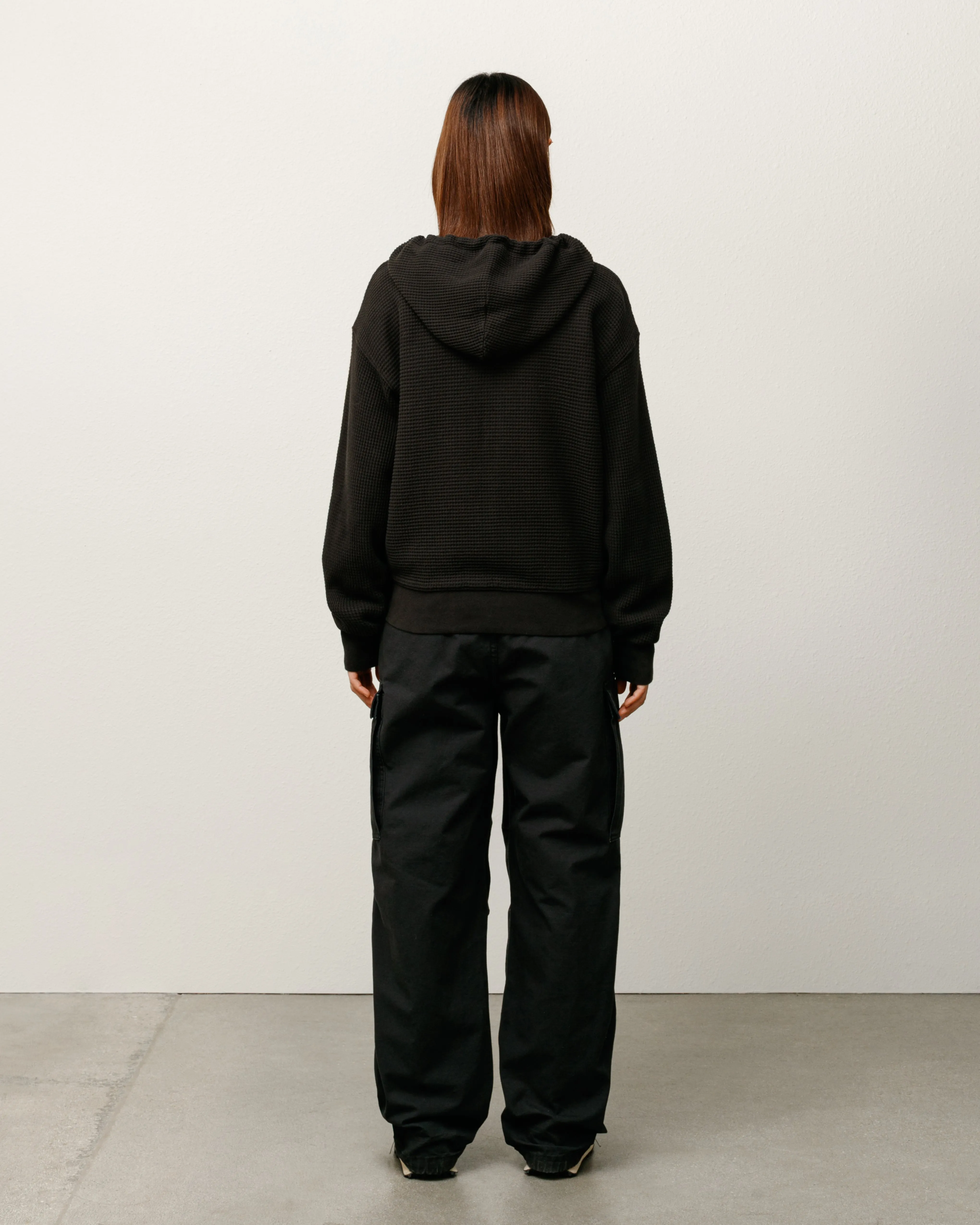 DOUBLE LAYER WAFFLE ZIP HOODIE sold by Stussy product image thumbnail 5