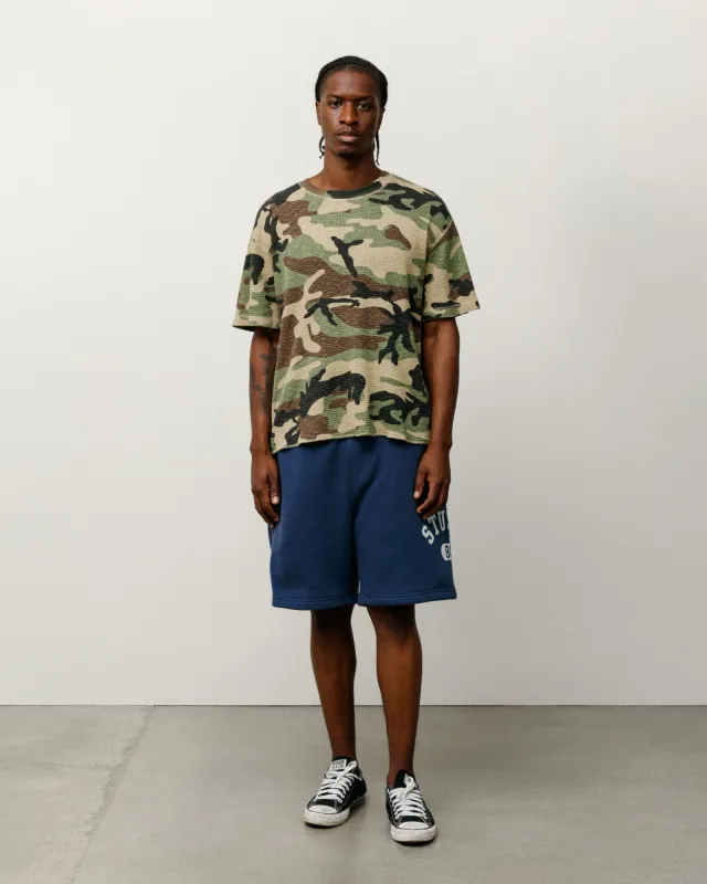 VARSITY FLEECE SHORT sold by Stussy