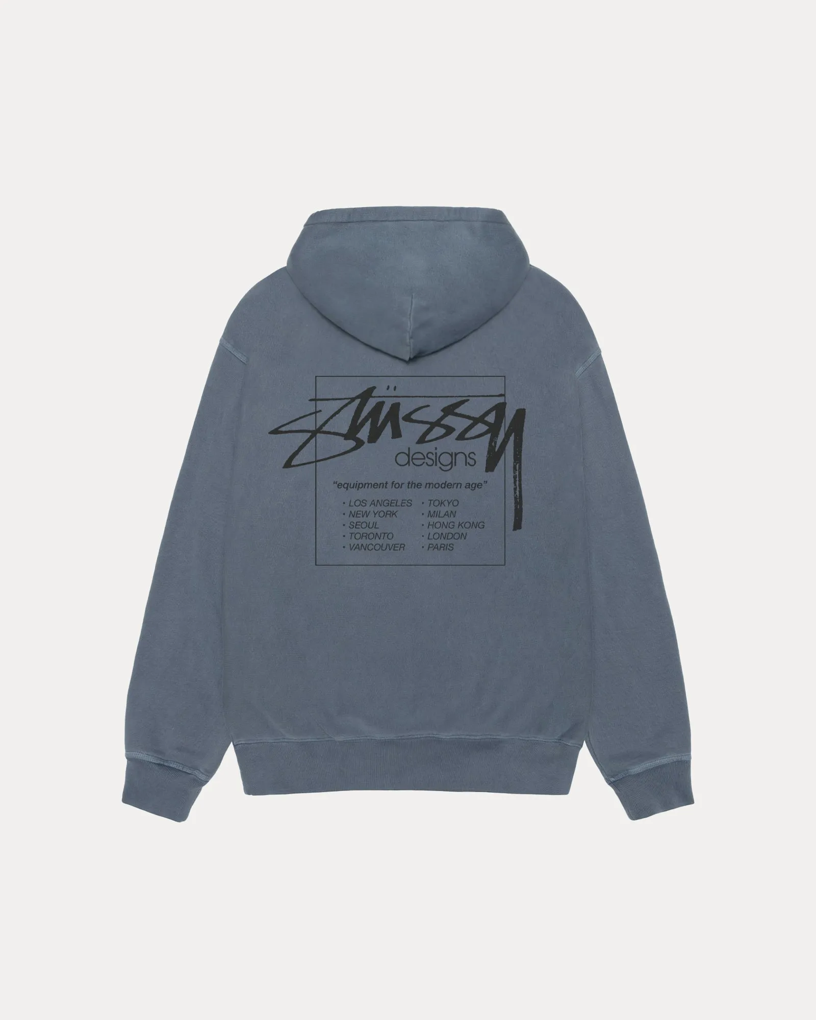 MODERN AGE HOODIE PIGMENT DYED sold by Stussy