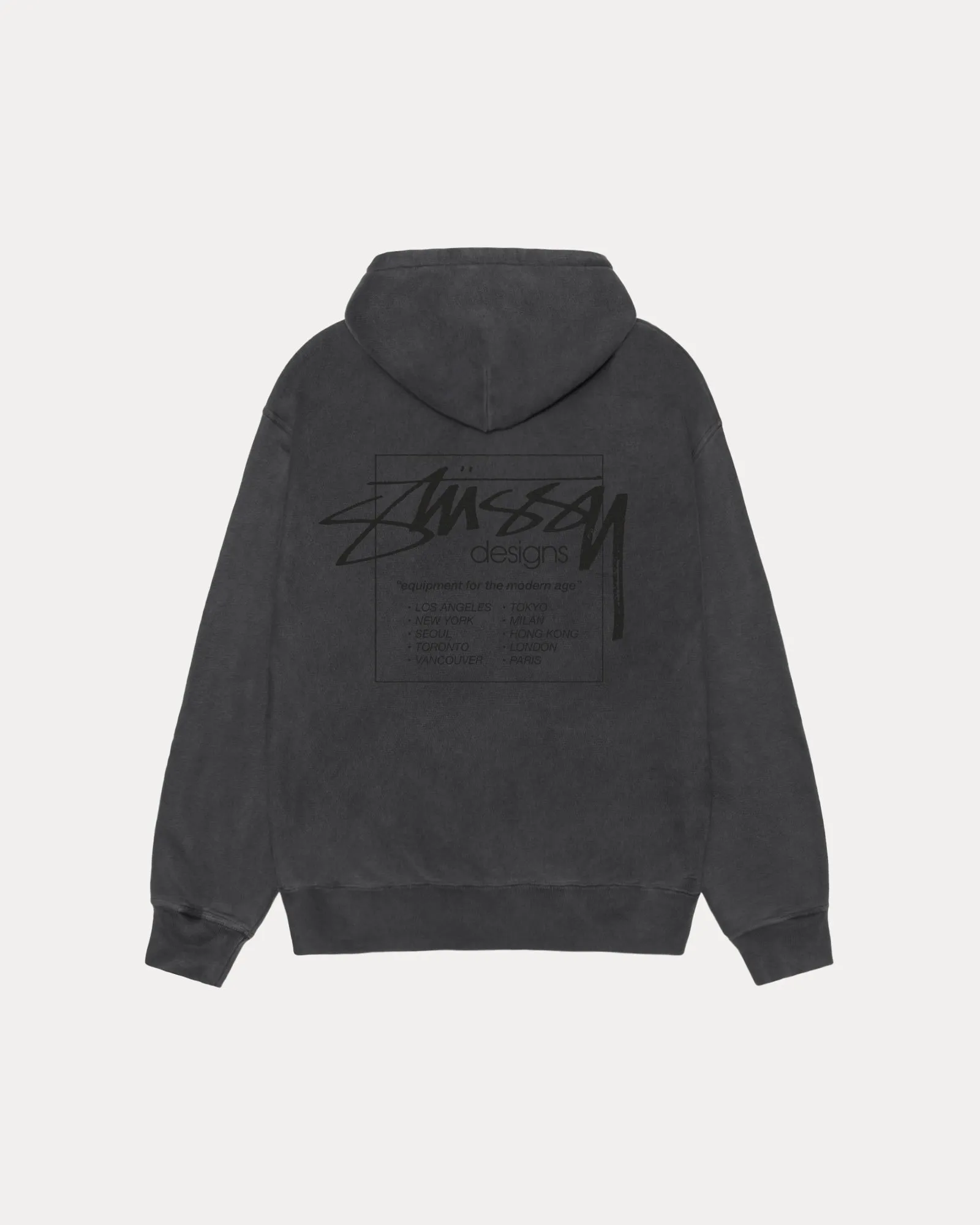 MODERN AGE HOODIE PIGMENT DYED sold by Stussy