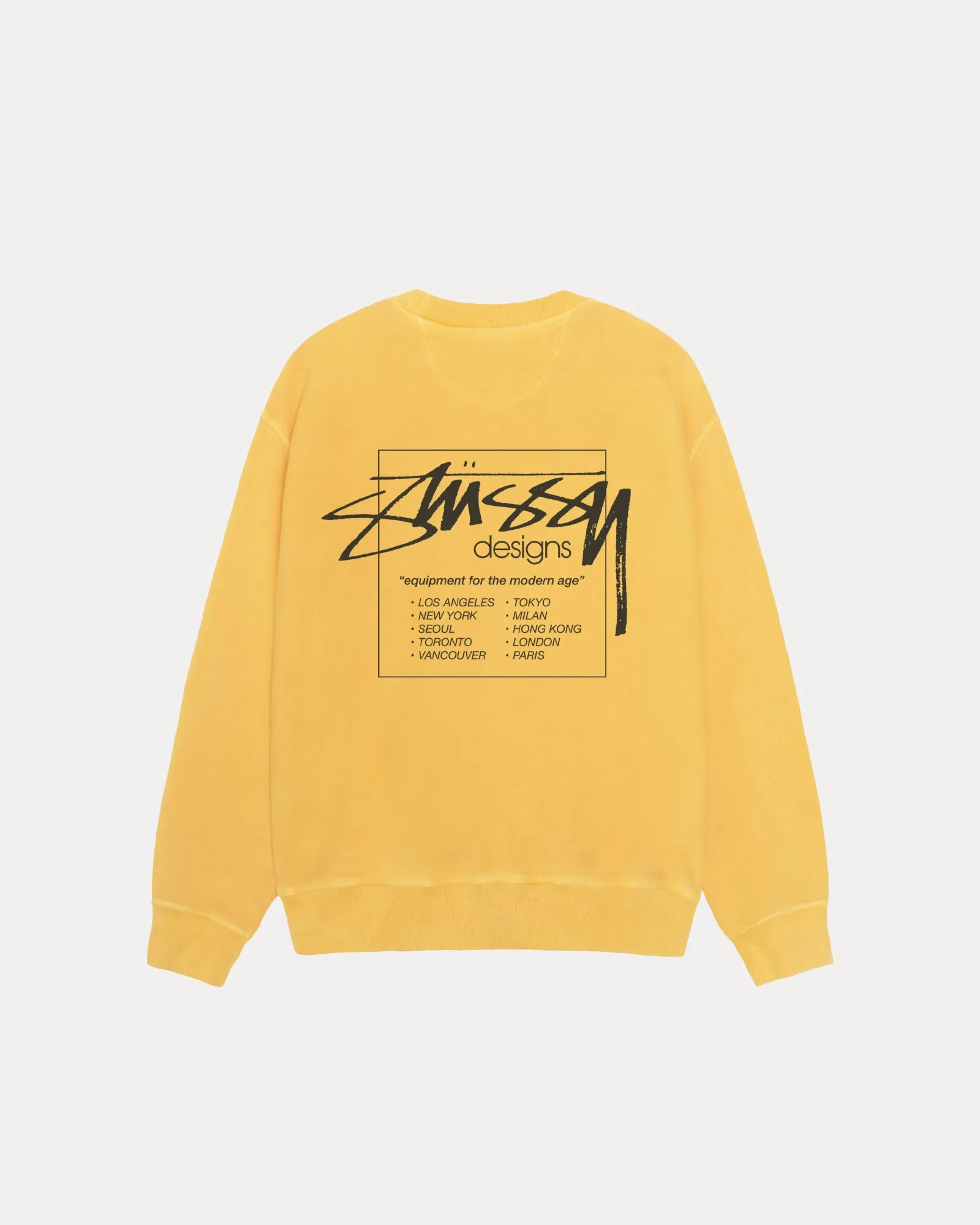 MODERN AGE CREW PIGMENT DYED sold by Stussy