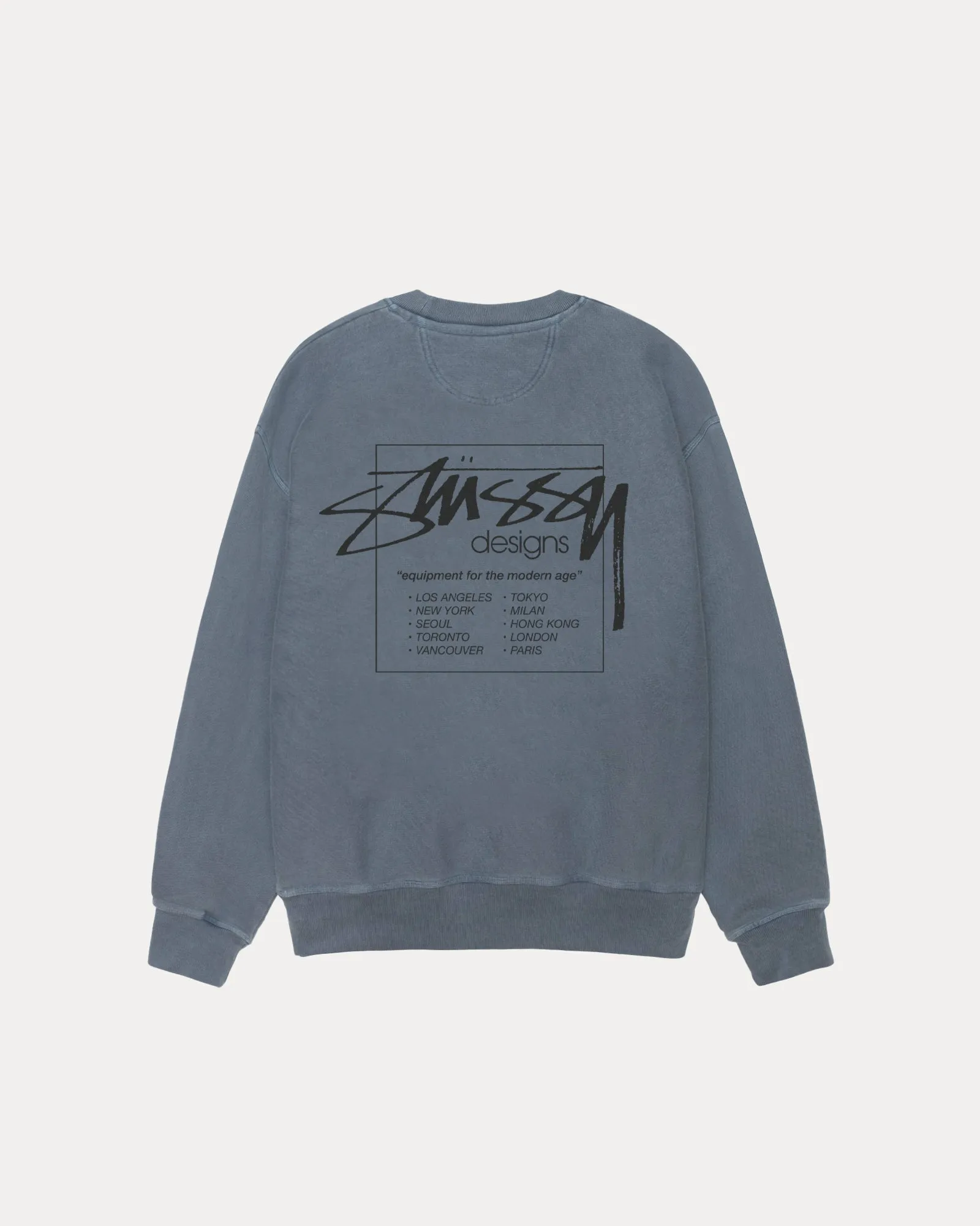 MODERN AGE CREW PIGMENT DYED sold by Stussy