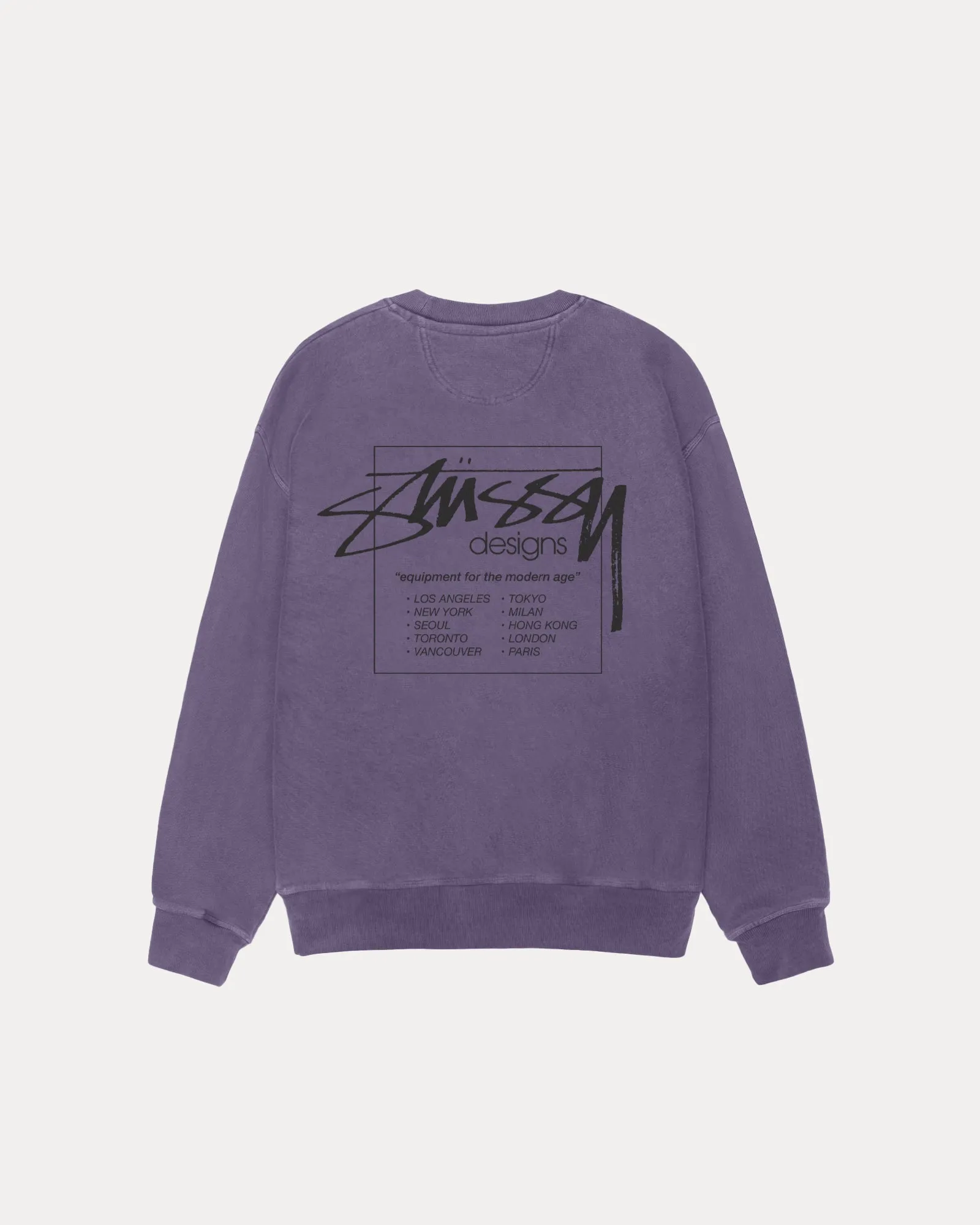 MODERN AGE CREW PIGMENT DYED sold by Stussy