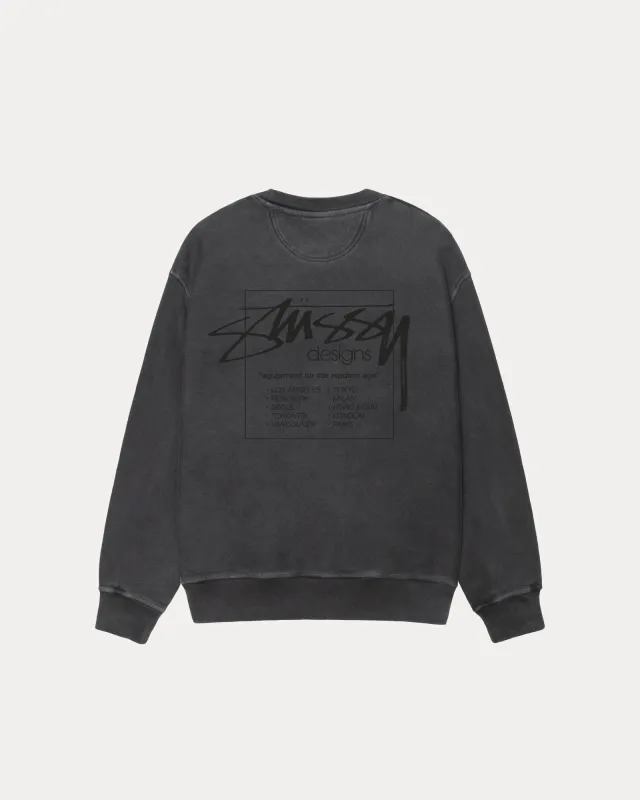 MODERN AGE CREW PIGMENT DYED sold by Stussy