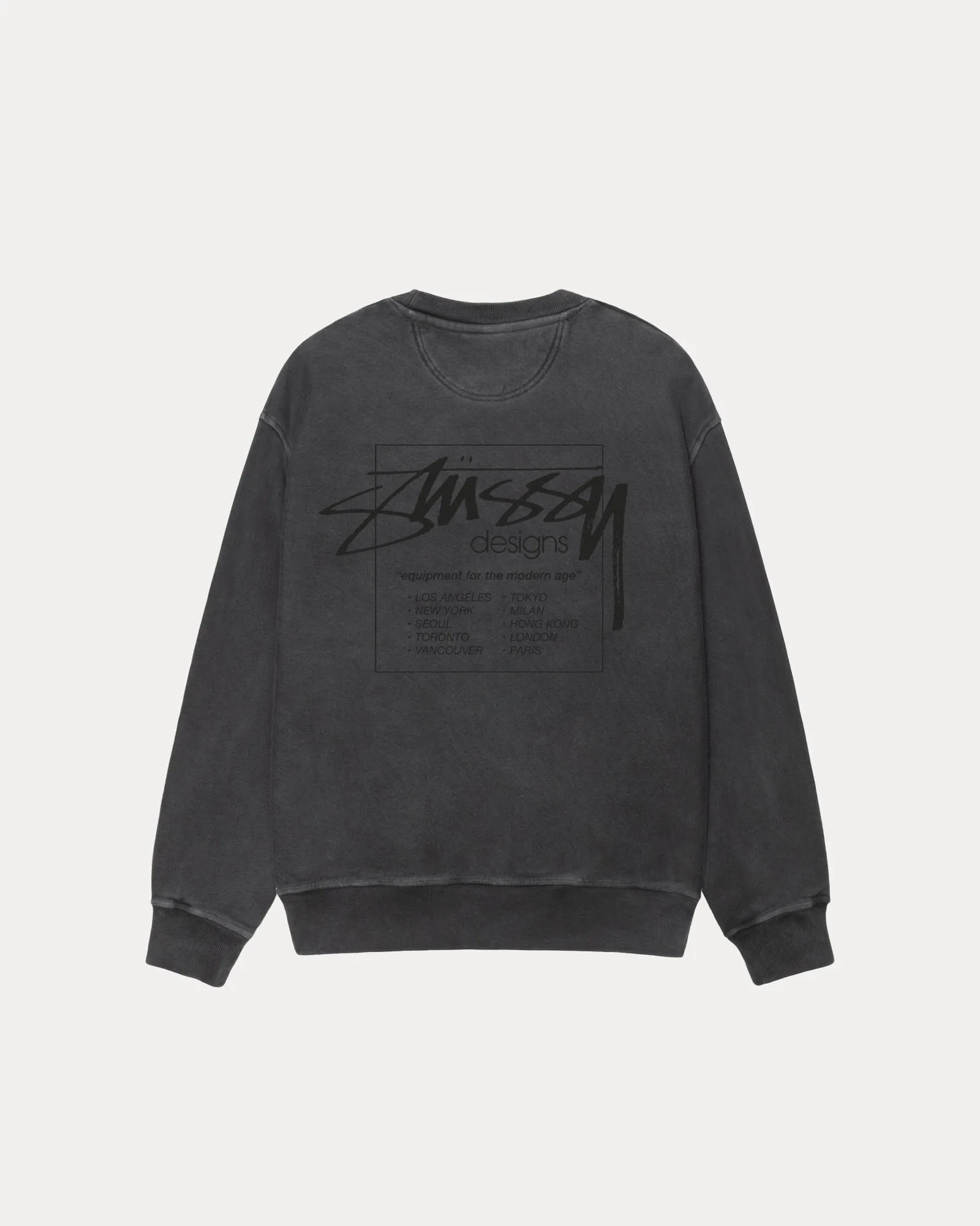 MODERN AGE CREW PIGMENT DYED sold by Stussy