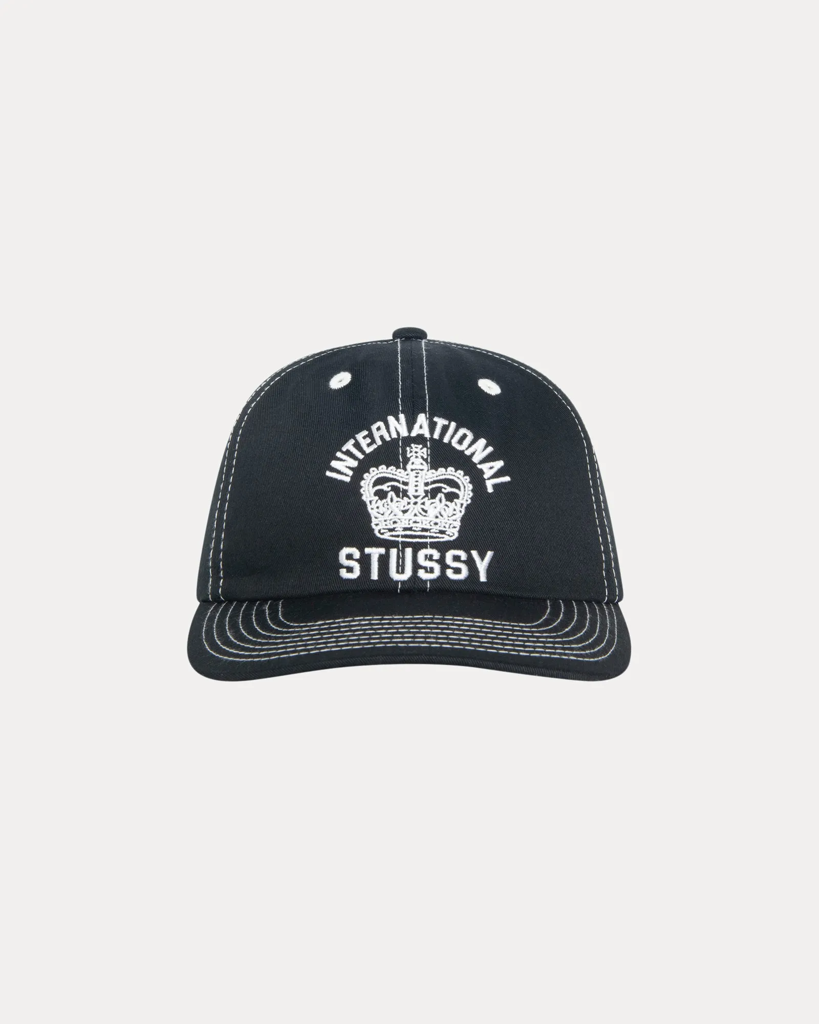 MID-DEPTH INTERNATIONAL CROWN STRAPBACK sold by Stussy