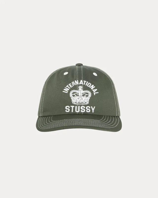 MID-DEPTH INTERNATIONAL CROWN STRAPBACK sold by Stussy