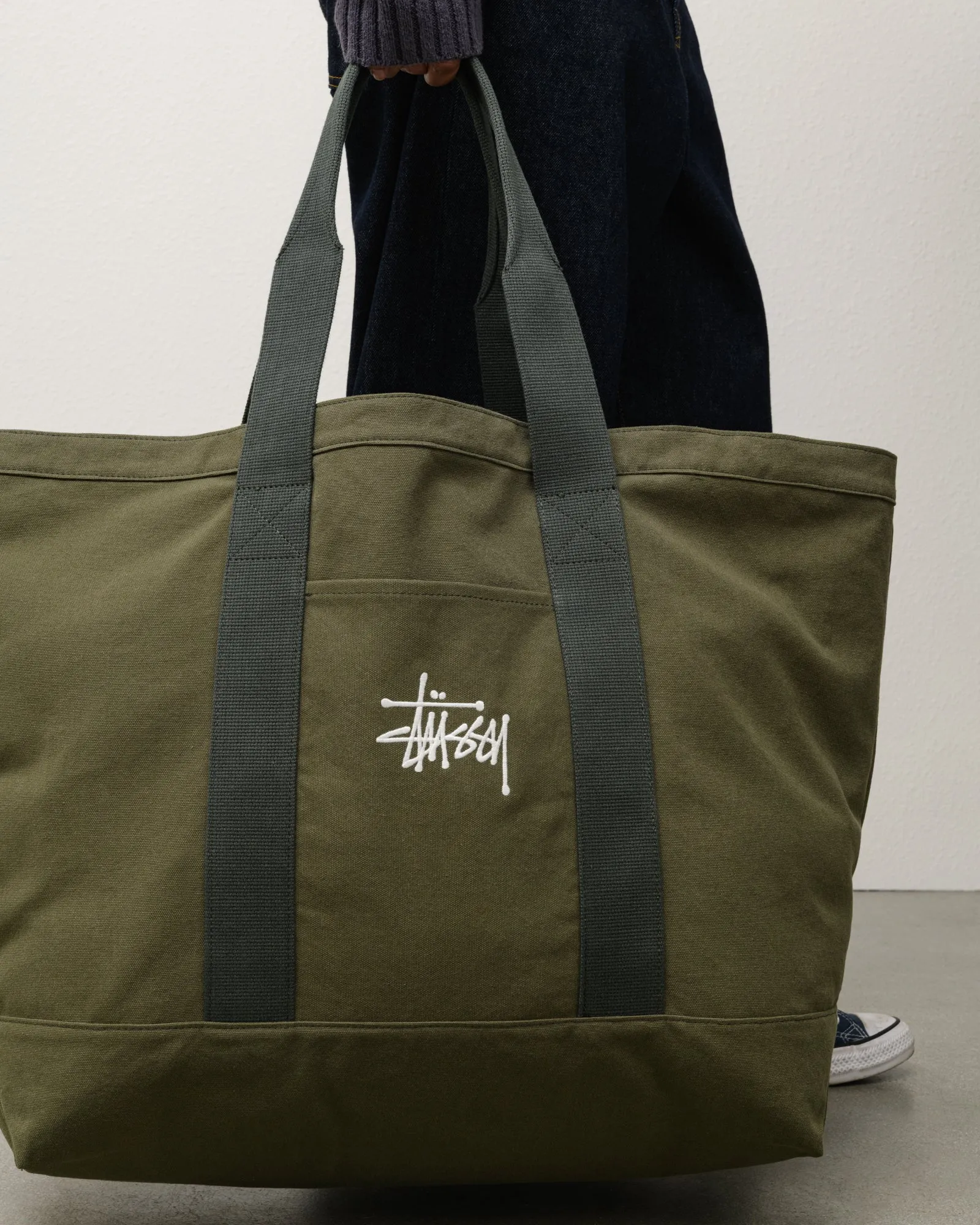 CANVAS EXTRA LARGE TOTE BAG sold by Stussy product image thumbnail 2