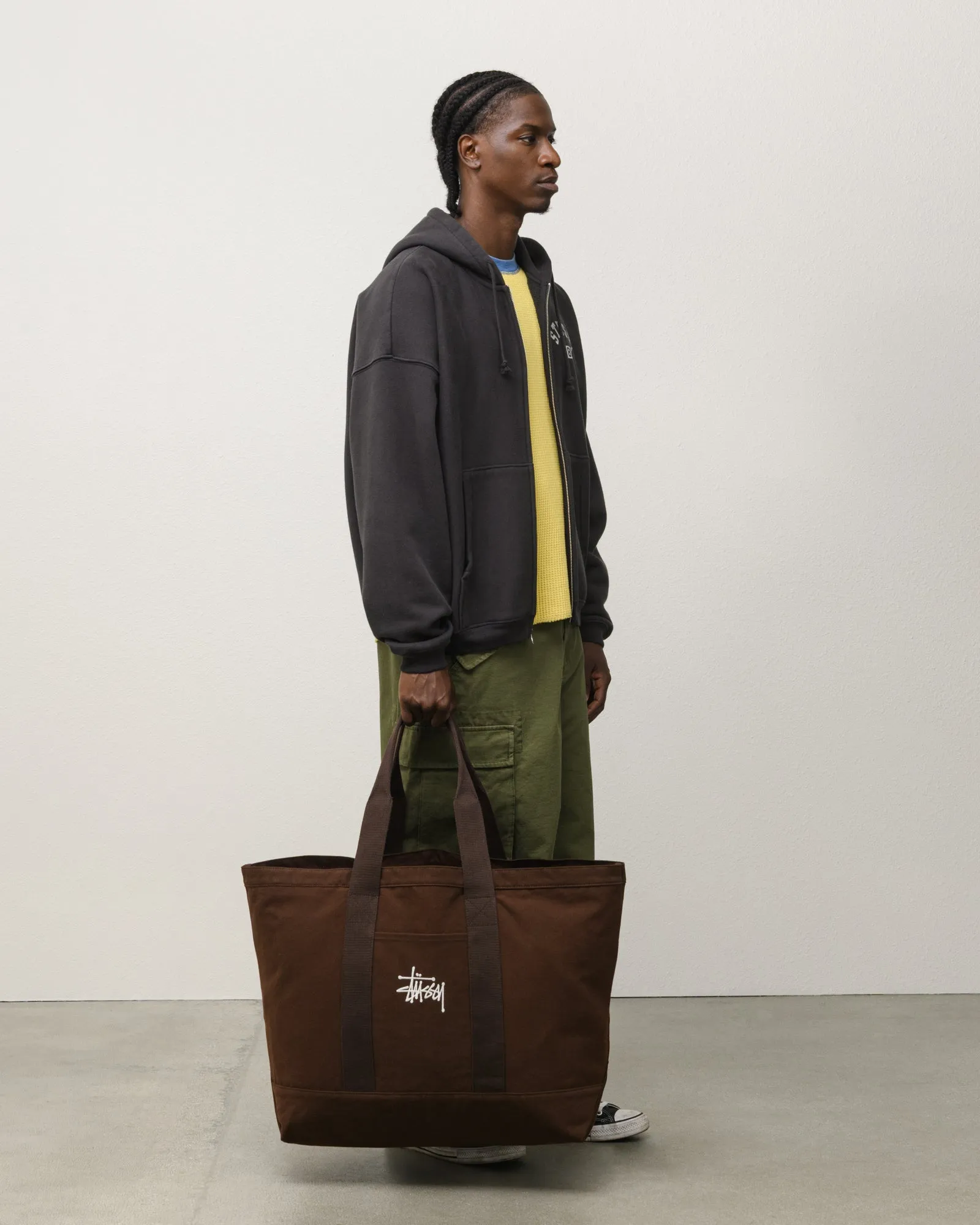 CANVAS EXTRA LARGE TOTE BAG sold by Stussy