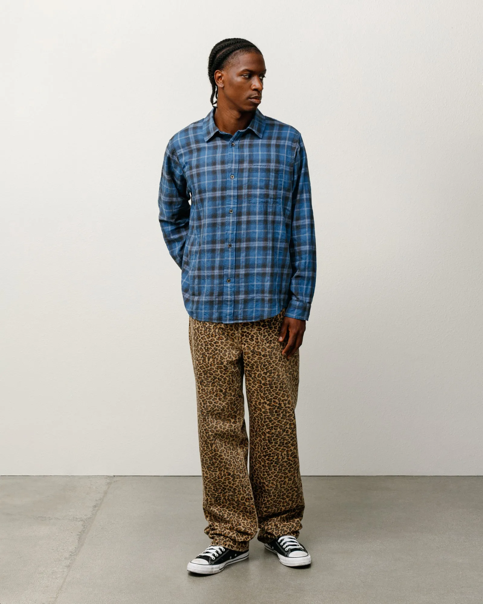 BEACH PLAID SHIRT sold by Stussy