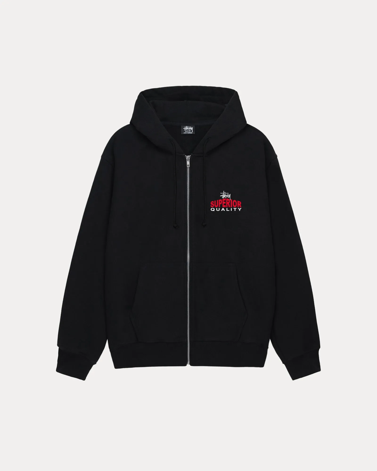 SUPERIOR QUALITY ZIP HOODIE sold by Stussy