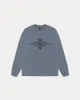 SKULL WINGS LS TEE PIGMENT DYED sold by Stussy