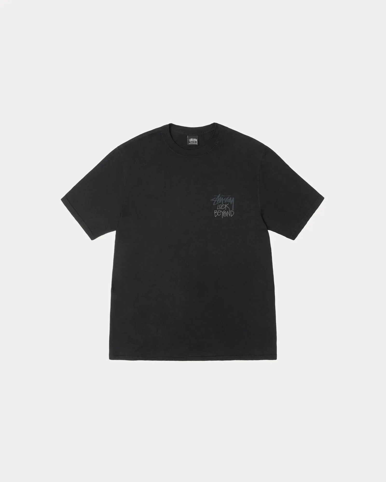 LOOK BEYOND TEE PIGMENT DYED sold by Stussy
