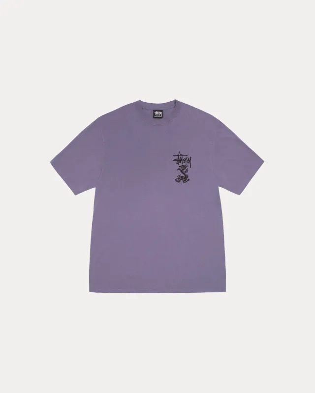 DOUBLE DRAGON TEE PIGMENT DYED sold by Stussy