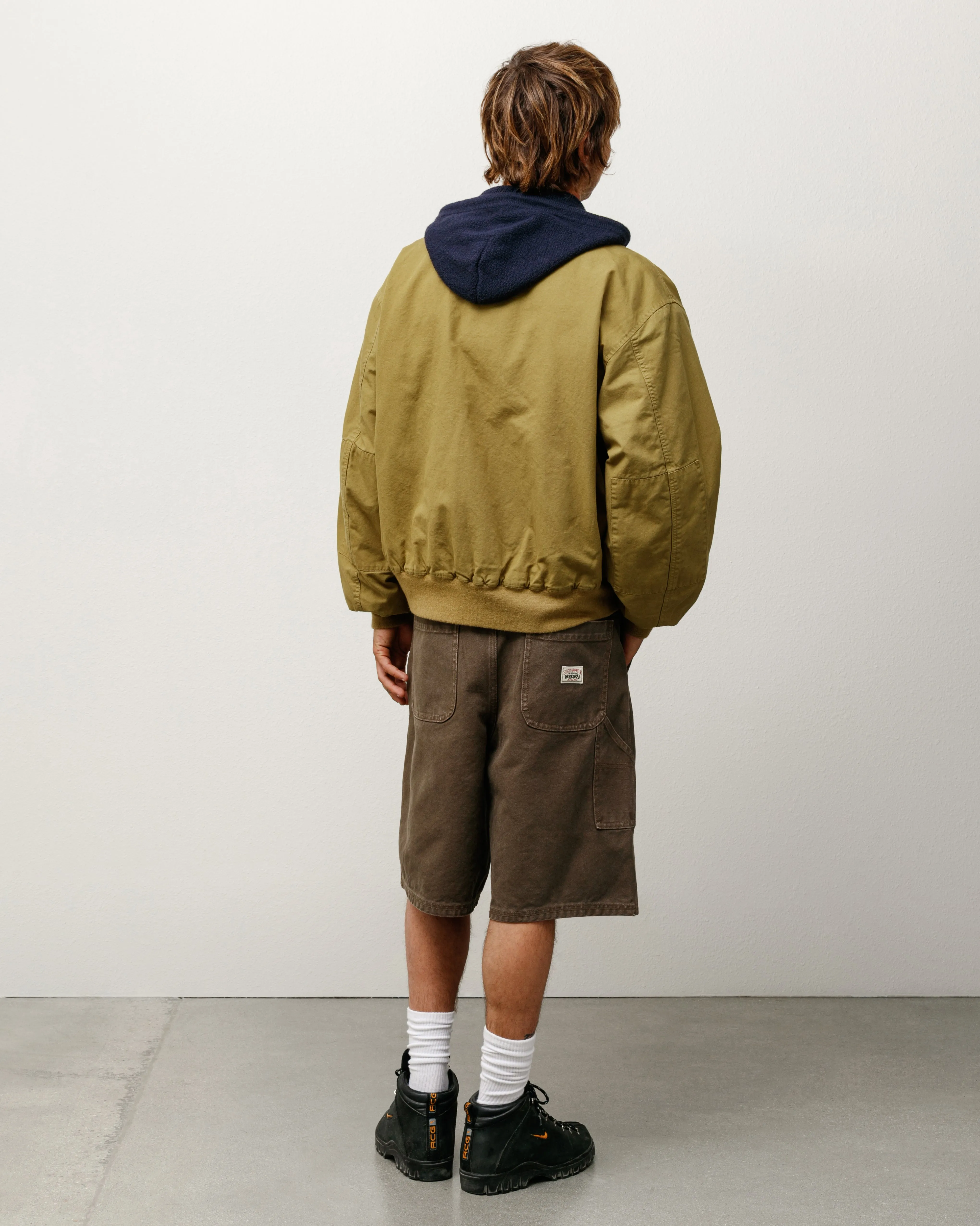WASHED CANVAS WORK SHORT sold by Stussy product image thumbnail 2
