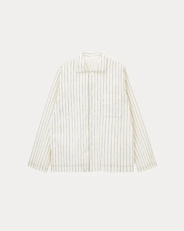 TEKLA POPLIN PYJAMA SHIRT sold by Stussy