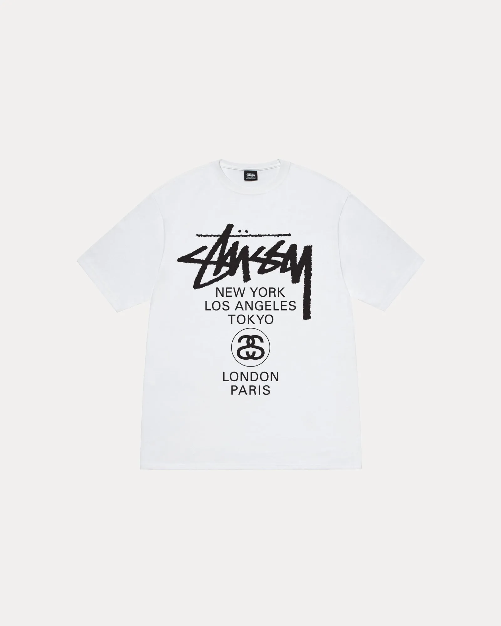 WORLD TOUR TEE sold by Stussy