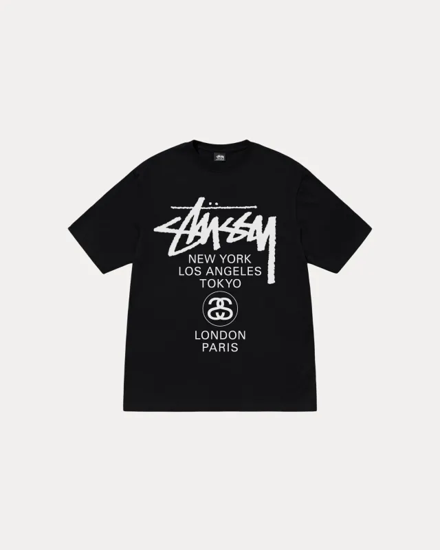WORLD TOUR TEE sold by Stussy
