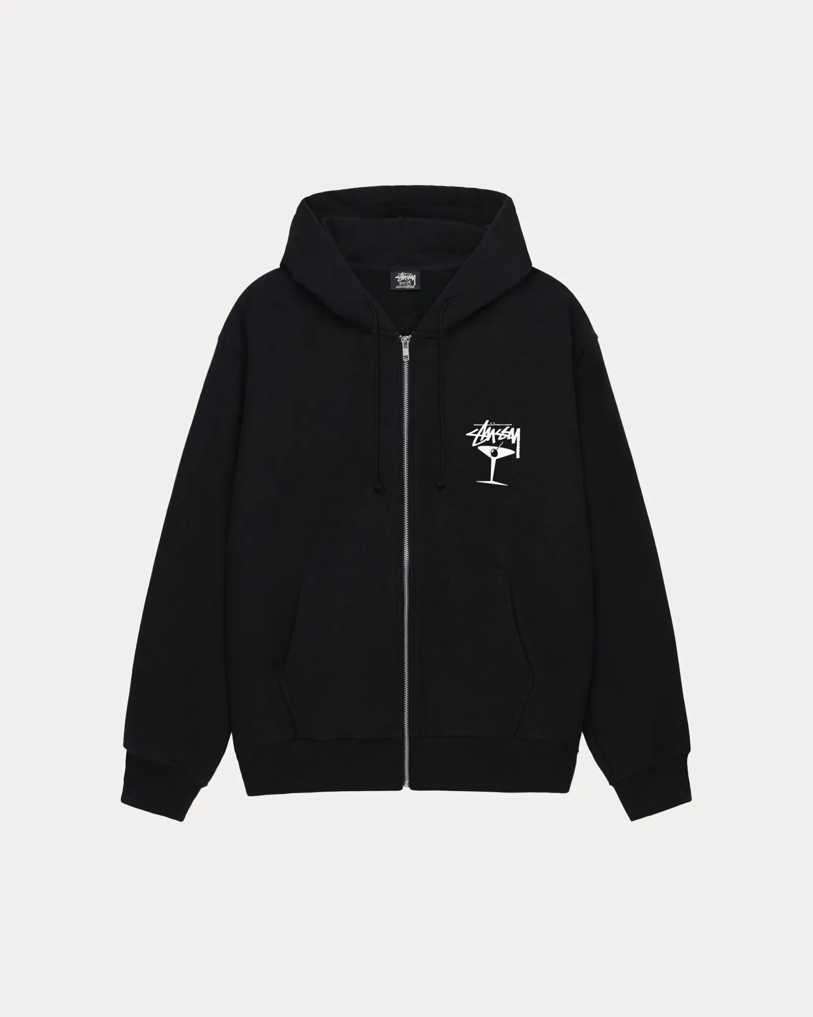 MARTINI ZIP HOODIE sold by Stussy