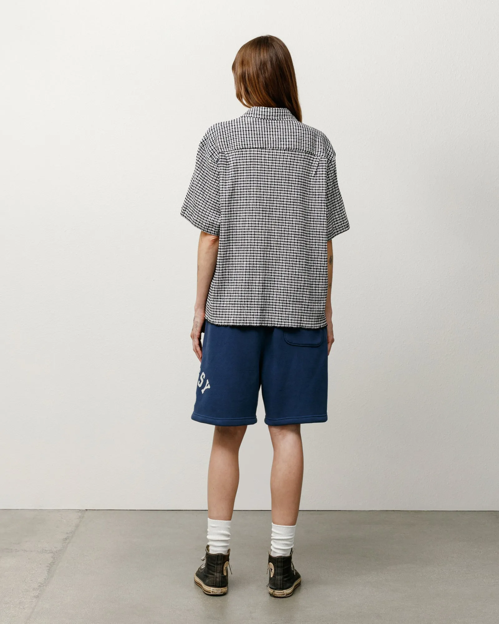 CRINKLED CHECK SS SHIRT sold by Stussy product image thumbnail 5
