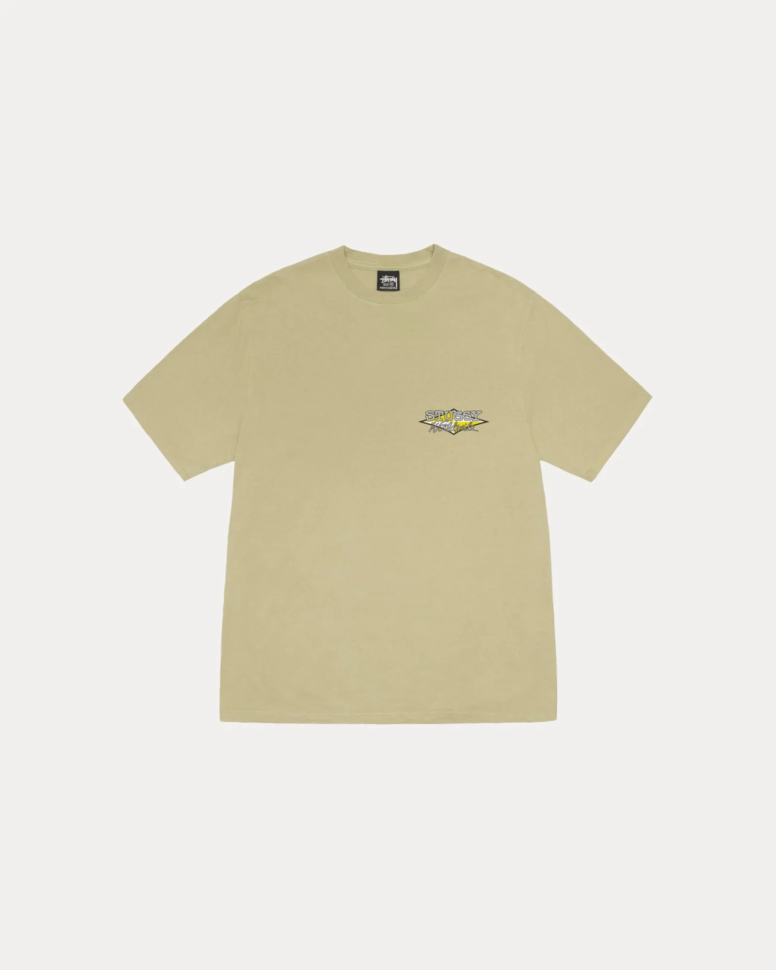 WORLDWIDE DIAMOND TEE PIGMENT DYED sold by Stussy