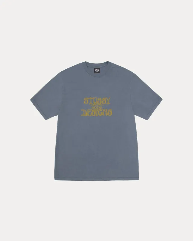 WES PALMS TEE PIGMENT DYED sold by Stussy
