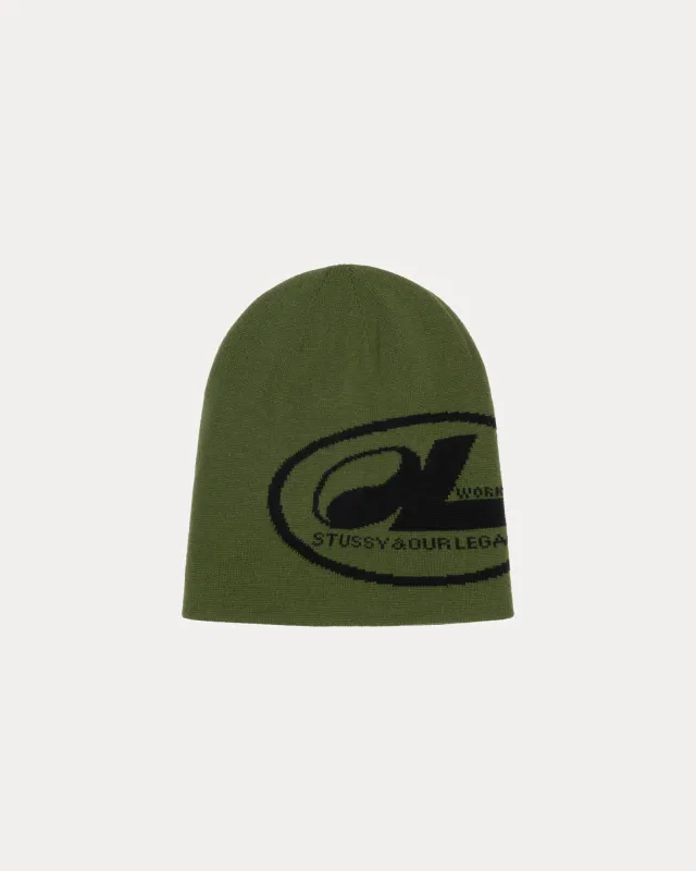 OUR LEGACY WORK SHOP OVAL SKULLCAP made by Stussy