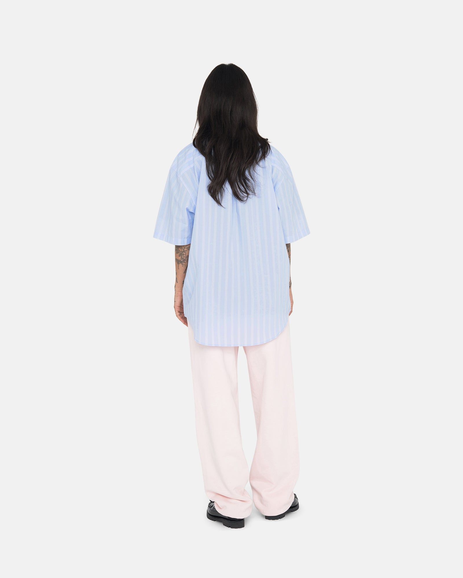 BOXY STRIPED SS SHIRT sold by Stussy product image thumbnail 7