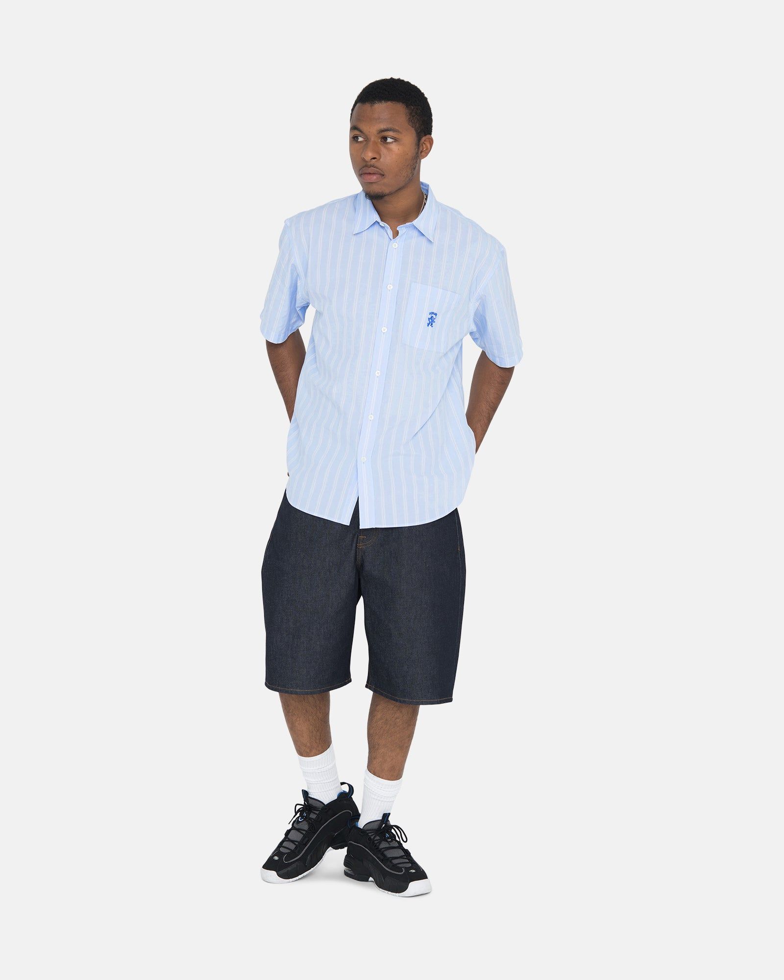 BOXY STRIPED SS SHIRT sold by Stussy product image thumbnail 4