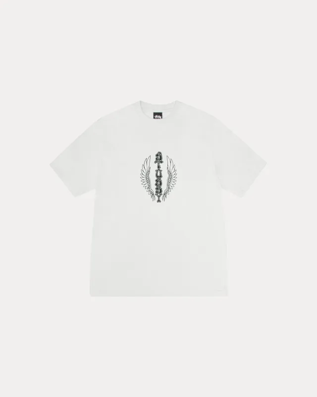 WES WINGS TEE PIGMENT DYED sold by Stussy