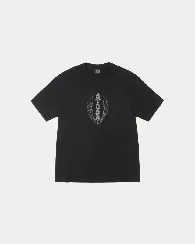 WES WINGS TEE PIGMENT DYED sold by Stussy